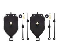 Vocdikficy 2 Ensembles de Kit de Mouvement D'Horloge Bricolage Mouvement Oscillant avec Aiguilles Pièces de Réparation D'Horloge à Quartz Pièces de Rechange G