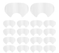 Vocdikficy 50 Pièces de Protection pour Masque Respiratoire à Décoller pour Lentilles Compatibles avec les Séries 6885, 6000, 6700, 6800