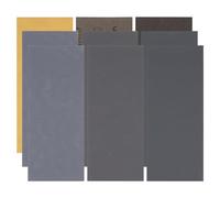 Vocdikficy 9Pièces 3000 5000 7000 Assortiment De Papier Abrasif Sec Et Humide À Grain Élevé Papier Abrasif Pour Cloisons Sèches 9X3.6Pouces Pour Peinture Voiture Polissage Automobile