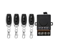 Vocdikficy AC 220V 30A 1CH 433MHz Commutateur de Commande à Distance Sans/Récepteur de Relais + Émetteur Marche/Arrêt