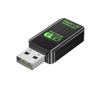 Vocdikficy Adaptateur USB WiFi 6 Bluetooth 5.4, Carte Réseau sans WiFi 6 Bluetooth 5.4, Adaptateur USB WiFi 6 Dongle WiFi