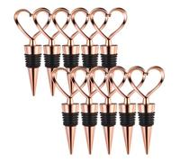 Vocdikficy Bouchon de Vin Paquet de 10 Bouchons de Bouteille de Vin Bouchons de Vin Réutilisables pour Conserver Les Bouteilles Standard de Vin Champagne Frais
