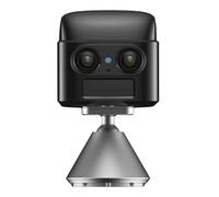 Vocdikficy Caméra à Double Objectif 4K 4G Zoom 6X 5MP Faible Consommation D'Énergie Caméra de Détection de Mouvement à Vision Nocturne IR