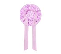 Vocdikficy Chapeau de Femme Bonnet de Douche de Nuit Bonnet de Cheveux à Haute Élasticité Chapeau Couvre-Tête Bonnet de Soin des Cheveux Bonnet de Nuit Facile à Utiliser Haute Qualité Violet