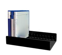 Vocdikficy Convient pour le Support de Stockage de Disque de pour/pour, Support D'Affichage de Disque de en Acrylique Noir