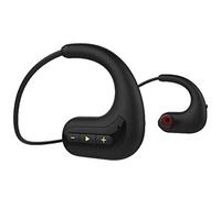 Vocdikficy ÉCouteurs sans IPX8 S1200 Casque de Natation éTanche ÉCouteurs de Sport Bluetooth Casque StéRéO 8G Lecteur MP3 (Noir)