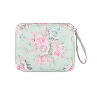 Vocdikficy ÉTui À Crayons de Couleur 120 Emplacements avec Porte-Crayons À Compartiments pour Crayons Aquarelle (Rose)