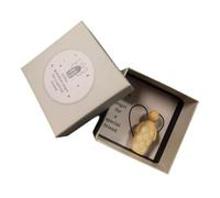 Vocdikficy Gardien en Boîte pour Un Spécial, Sculpté en Bois Fait à la Main, Cadeau en Boîte avec Ailes en de Fer et en Carte