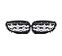 Vocdikficy Grille de Calandre Diamant pour Pare-Chocs pour E60 E61 5 SéRies 550I 535I M5 2003-2010 MéTéOre