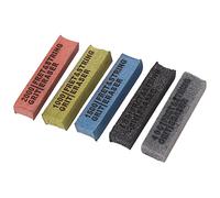 Vocdikficy Lot de 5 gommes pour guitare, polisseur de frettes, outils de polissage, cordes de frettes propres (grain 180, 400, 1000, 1500 et 2000)