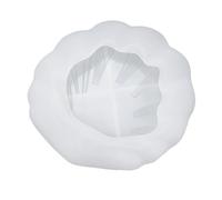 Vocdikficy Plateau à Savon en Forme de Coquille, Moule en Silicone, Moule de Moulage pour Bricolage, Support Décoratif, Rangement, Artisanat d'art
