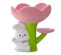 Vocdikficy Plateau de Rangement pour Clés D'Entrée, Fleur de Lapin Mignon, Décor de Maison, Bol à, Porte-Clés en Forme d'animal, Plateau de Bureau