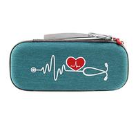 Vocdikficy Sac de Rangement ÉTui de Transport pour Classic Iii StéThoscope Protect Pouch Sleeve Case Housse de Protection (Vert)