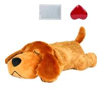 Vocheer Jouet en Peluche pour Chiot - Soulage l'Anxiété, Aide au Rythme Cardiaque et au Sommeil - Dressage Comportemental