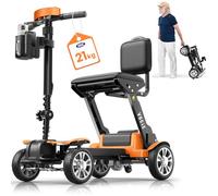VOCIC D71carbone Scooter de mobilité électrique Pliable Leger(21KG), 20KM