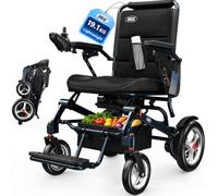 VOCIC Fauteuil roulant électrique à roulettes V61 | Batterie au lithium 10,4 Ah