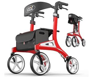 VOCIC Z71 deambulateur pliable léger avec siège,aluminium étanche Walker