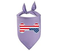 VOCUE Bandana pour animaux de compagnie Décorations Julycostume Serviette triangulaire Écharpe pour chien Écharpe pour animal domestique 4 juillet
