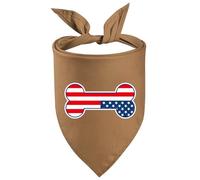 VOCUE Bandana pour animaux de compagnie Décorations Julycostume Serviette triangulaire Écharpe pour chien Écharpe pour animal domestique 4 juillet