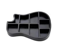 VOCUE Boîte de rangement pour médiators en forme de guitare - Boîte de rangement portable pour médiators