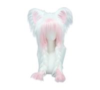 VOCUE Chapeau souple en peluche avec oreilles de chat pour filles - Pour étudiant et passionnés de chats - Pour temps froid - Garde au chaud