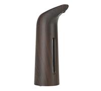 VOCUE Distributeur automatique de savon liquide sans contact en bois de 400 ml, fonctionne à piles