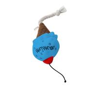 VOCUE Jouet couineur en forme de nourriture en peluche pour chiens - Fournitures de massage doux pour animaux de compagnie