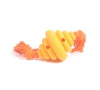 VOCUE Jouet en corde pour chien - Distributeur de nourriture - Jouet interactif pour la dentition