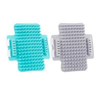 VOCUE Lot de 2 brosses interactives pour chats et chatons - Jouet amusant pour faire de l'exercice amusant - Jouet de table et de toiletteur