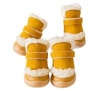 VOCUE Lot de 4 chaussures coupe-vent décontractées pour petits chiens