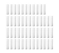 VOCUE Lot de 50 tubes vides rechargeables pour baume à lèvres avec bouchons pour baumes à lèvres faits maison