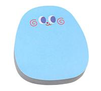 VOCUE Lot de 60 feuilles de papier auto-adhésif - Petits blocs-notes de dessin animé - Feuilles non lignées - Rappels sur les réfrigérateurs