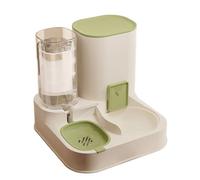 VOCUE Mangeoires et distributeur d'eau 2 en 1 pour chiens et chats, ensemble d'abreuvoir automatique de nourriture et abreuvoir pour chats, fournitures pour animaux de compagnie pour chiots