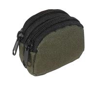 VOCUE Sacs tactiques en nylon à double poches, portefeuilles, argent, clés, sac à main, petite ceinture utilitaire résistante à l'usure