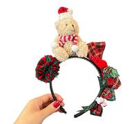 VOCUE Serre-tête Merry Christmas avec nœud papillon - Accessoires de fête - Accessoires pour cheveux de vacances