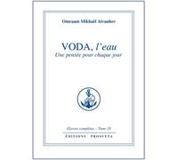 Voda l'eau - Omraam Mikhaël Aïvanhov - Prosveta - broché - Essai