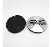 VODHXA 4 Pièces Cache Moyeux pour OZ Racing M582 52mm 55mm, Auto Cache Moyeux Centre de Jante Capuchons, Cache de Roue Centrale, Enjoliveur Voiture Accessoires,52mm-E