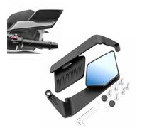 VODHXA Rétroviseur de Moto pour Ducati Multistrada 1200 S GT 950 1100 v4s, Rétroviseur d'aile de Vent, Rétroviseurs Rotatifs Réglables Miroirs Moto Stealth Winglet Kit Miroirs,B