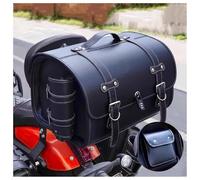 VODHXA Sacoche Moto pour Vespa GTS Super 300, Sac de Selle de Moto, Étanche Sacs Bagages Moto Coffre Sac Voyage Grande Capacité, Sac à Outils de Moto,A Black