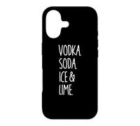 Vodka Soda Ice & Lime - Enterrement de Vie de Jeune Fille Coque pour iPhone 17