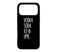 Vodka Soda Ice & Lime - Enterrement de Vie de Jeune Fille Coque pour iPhone 17 Pro Max