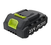 VOERJIA Batterie au lithium d'origine 21 V 2000 mAh - Batterie de rechange pour tous les outils électriques VOERJIA avec longue autonomie et charge rapide et sûre