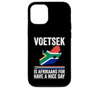 Voetsek Afrikaans Have A Nice Day Afrique du Sud Coque pour iPhone 12/12 Pro