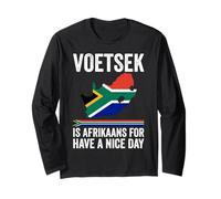 Voetsek Afrikaans Have A Nice Day Afrique du Sud Manche Longue