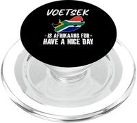 Voetsek Drapeau Afrikaans Afrique du Sud drôle Expat Joke PopSockets PopGrip pour MagSafe