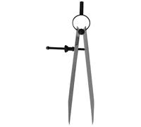 VOGEL 302421 - Compás de puntas con muelles y ajuste rápido - Medida 125 mm