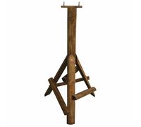 Vogelhausständer Nichoir Oiseaux 50x50x95 CM Sylt Pin Inclus Attachement