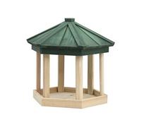 Vogelvoeder achthoekig 33x30 cm massief vurenhout314816