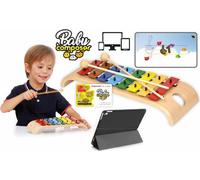 Voggenreiter Baby Composer Glockenspiel-Set, mit App / Lernsoftware, Xylophon, Musikinstrument, Klangspiel, ab 3 Jahre, 1152