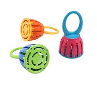 Voggenreiter Cloche en plastique multicolore pour bébé de 3 mois à 4 ans, se fixe aux poussettes